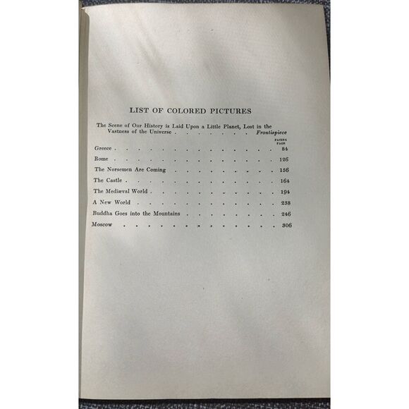 The Story of Mankind by HENDRIK VAN LOON (1922) 1st Edition, Third Printing - Picture 13 of 15